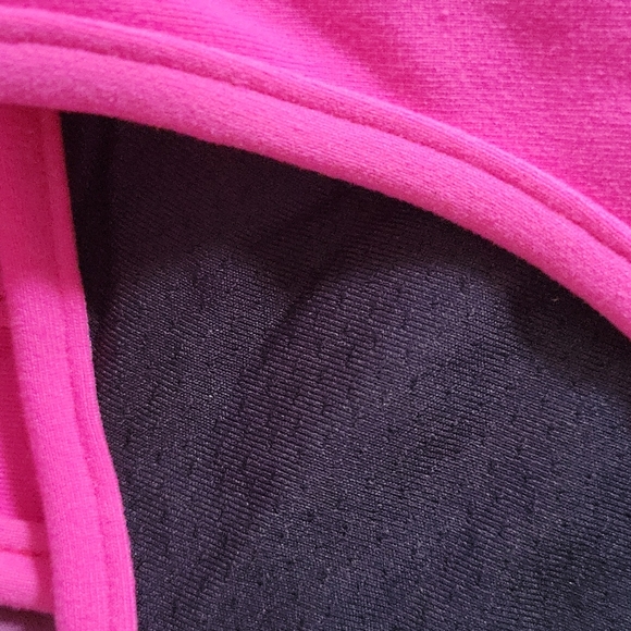 Hot Barbie Pink Brasil Sul Tank top with built-in sports bra. Size S/M - Picture 5 of 5